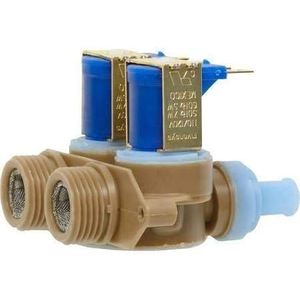 Vanne d'admission d'eau électrique 22004333CM pour machines à laver, remplace WP22004333, 120V, pièces de vanne d'eau en plastique pour lave-linge - Product Image 1