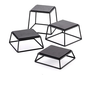 Vente chaude Fer Métal Décoratif Dates Stand Riser Lot de 2 pour Chocolat Doux Stand Forme Ronde Ramadan Dessert Stand - Product Image 5