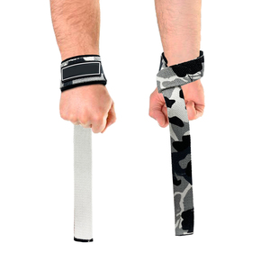 Modèle le plus récent de sangles de musculation professionnelles personnalisées pour la musculation en salle de sport, l'entraînement physique, l'exercice, les sangles de poignet pour la musculation, unisexe, OEM - Product Image 4