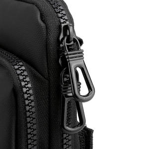 Petit sac à bandoulière en nylon imperméable pour femmes sac à bandoulière pour hommes pour voyage en gros pochettes de messager conception d'épaule confortable - Product Image 4