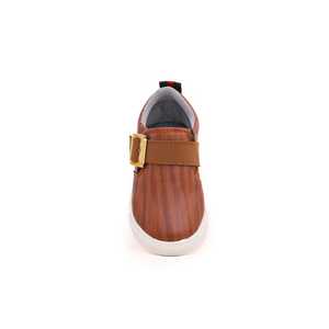 Garçons Marron Basketball Style Casual Jogger Chaussures KD1564 - Product Image 1