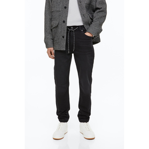 Joggers pour hommes Pantalons décontractés Fitness pour hommes Sportswear Tracksuit Bottoms Skinny Sweatpants Trousers Black Gyms Jogger - Product Image 3