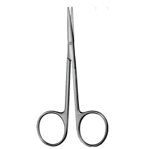 Instrumentos oftálmicos manuales de acero inoxidable para uso médico-Tijeras quirúrgicas finas curvas o rectas para el cuidado del estrabismo - Product Image 5