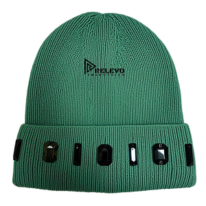 Gorro de Punto Acrílico de Alta Calidad con Pedrería para Hombre, Gorro de Esquí Moderno para Invierno con Diseño Teñido para Hombre y Mujer - Product Image 4