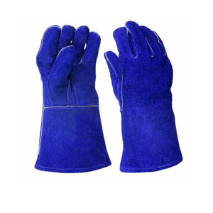 Guantes de soldadura de poliéster suave 100%, resistentes al calor, antiestáticos, personalizables, guantes de seguridad para hombres, Palma antideslizante transpirable - Product Image 2