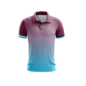 2025 superventas de alta calidad hombres logotipo personalizado poliéster secado rápido ajuste deportes Polo camisetas - Product Image 1