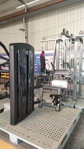 Machine de Crunch Abdominal Assis Commercial en Acier avec Entraînement des <span class=keywords><strong>Bras</strong></span> 80kg Poids Stack-Gym Fitness Equipment - Product Image 2