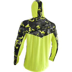 Ropa de pesca de camuflaje con capucha de primera calidad para adultos transpirable impermeable Digital impreso 100% poliéster Jersey y camisa con máscara facial - Product Image 6