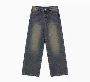 Look elegante Cargo Jeans Hombres Stock Logotipo personalizado Denim Jeans Hombres Dropship Ronpex - Product Image 2