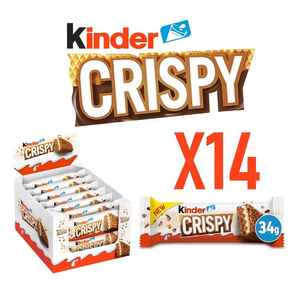 Wholesale Kinderr Crispy 34g 0.277g Salt Per 100g For Balanced Flavor Profile And Preservation Global Export Available - Product Image 1