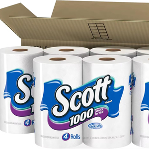 Scott 1000 Bath Tissue, 1000 <b>Sheet</b> Rolls (16 Rolls) - Product Image 1