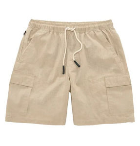2025 vente chaude OEM ODM Cargo été Shorts survêtement couleur unie de court décontracté confortable Shorts extérieur Shorts pour hommes - Product Image 1
