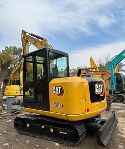 Venta al por mayor: Excavadora de orugas CAT305.5E2 con motor Kubota, cargadora de 5.5 toneladas, alto momento de carga, bomba de caja de cambios, pintura original - Product Image 4