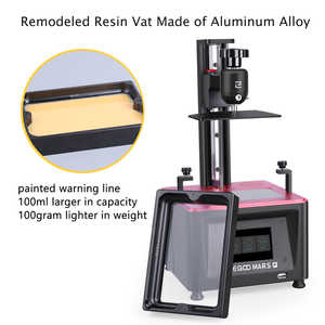 Imprimante 3D à résine ELEGOO Mars Pro, haute précision, technologie de moulage SLA pour la construction, le laboratoire, la bijouterie, l'usage domestique, l'impression d'étiquettes - Product Image 4