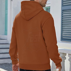 New Fashion 2025 Casual Wear Men Oversized <b>Hoodie</b> Loose Fit Pullover <b>Hoodie</b> for Sale <b>Soft</b> Cotton Hoodies - Product Image 4