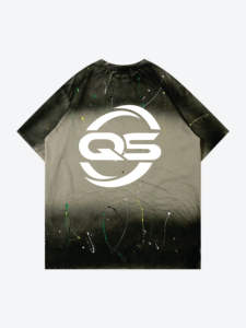 Camiseta Oversize de Algodón Grueso con Estampado Puff, de Secado Rápido, Antiarrugas, Transpirable, Estilo Urbano para Hombre, Lavado Ácido Stone - Product Image 3