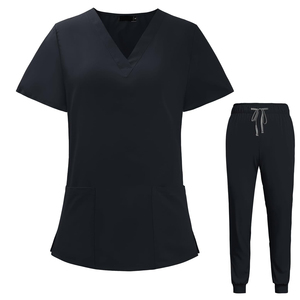 2025 nueva llegada uniforme de hospital al por mayor para mujeres y el mejor diseño de calidad mujeres elegante uniforme de enfermería - Product Image 2