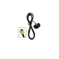 Antenne à vis 4G LTE de 46MM, avec câble RG174 et connecteur SMA mâle en acier inoxydable, fabriquée en inde