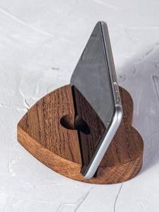 Nuevo Soporte de Madera para Teléfono Móvil, Soporte Universal de Madera Natural para Celular - Product Image 4