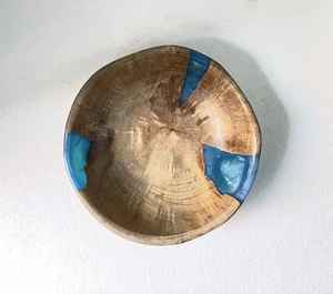 <b>Large</b> Round Shape Eco-Friendly Resin <b>Wood</b> Joint Serving <b>Bowl</b> New Dough Mixing <b>Bowl</b> Luxury Kitchen Hotel Home Restaurant Supplies - Product Image 4