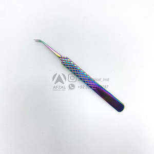 แหนบปลายขนตาสำหรับเครื่องมือความงามแหนบปลายไฟเบอร์ตกแต่ง2025ฉลากส่วนตัว2025 - Product Image 2