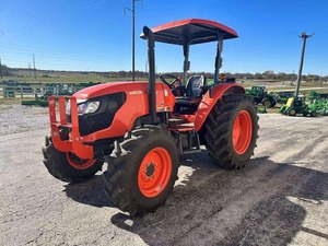 Para Tractor de Ruedas Rojas con Cargador Frontal de 110 HP para Motor de Equipo Agrícola para el Modelo M5660 - Product Image 6