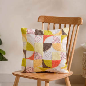 Contemporary Design 100% Pure Cotton <b>Cushion</b> Cover with Elegant Finish for Home Decorative - Product Image 3