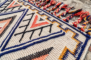 Alfombra Manika de la mejor calidad hecha a mano de lana lavable Reversible duradero antideslizante alfombra moderna sala de estar para uso doméstico - Product Image 4