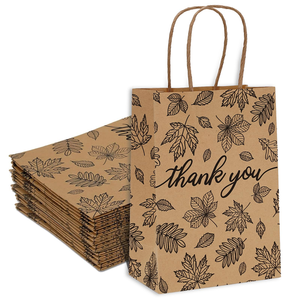 Gran Venta de bolsas de papel Kraft con asas de tamaño mixto-logotipo personalizado impreso Compras/regalo/bolsas de comida de alta calidad en Vietnam - Product Image 2
