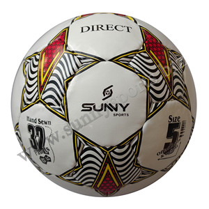 Balón de fútbol impreso personalizado al aire libre tamaño 5 sintético PU laminado tamaño oficial juego de pelota de fútbol para entrenamiento de partidos - Product Image 1