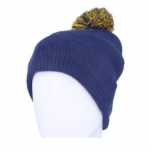 Bonnets à logo personnalisé Bonnets tricotés de haute qualité, chauds et teints en tissu uni pour l'hiver Bonnets respirants à séchage rapide personnalisés OEM - Product Image 3