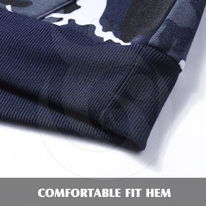 OEM-sudaderas con capucha de algodón para hombre, ropa personalizada de talla grande, diseño personalizado, 100% - Product Image 3