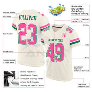 Maillots de football américain pour hommes de qualité supérieure, design personnalisé et maillots de football américain abordables et bon marché pour les équipes - Product Image 2