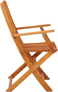 Vietnam Modern Folding Outdoor <b>Chairs</b> with Solid Acacia <b>Wood</b> for Camping <b>Garden</b> Courtyard & Villa Use - Product Image 2