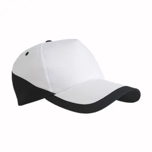 Cappelli e Berretti Promozionali Personalizzati Bianchi a 5 Pannelli per Gadget e Accessori - Product Image 2