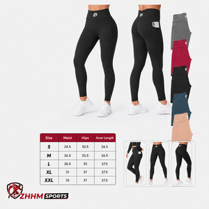 Leggings de Yoga de Cintura Alta para Mujer, Sin Costuras, Transpirables, de Secado Rápido, Compresivos, con Bolsillo, para Gimnasio y Running - Product Image 6