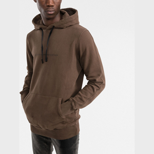 Coupe ample hommes hiver lavage à l'acide à capuche Streetwear Vintage pull rétro surdimensionné 100% coton écologique mode décontracté délavé - Product Image 1