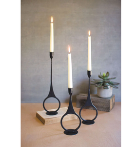 Handmade <b>Small</b> Luxury Brass black <b>Candle</b> Holder <b>pillar</b> stand aluminium metal New Design Wedding Decorative Metal Craft - Product Image 1