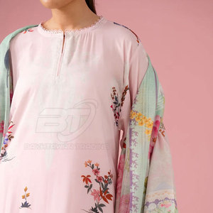 Traje Pakistaní de 3 Piezas para Mujer, Conjunto de Vestido Tradicional, Nueva Colección de Moda Pakistaní de Tendencia - Product Image 4