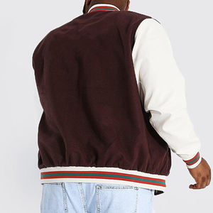 Nouvelle veste universitaire personnalisée de meilleure qualité pour adultes et jeunes dernière mode vestes universitaires à manches longues pour hommes avec des couleurs personnalisées - Product Image 3