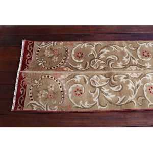Tapis turc de 1,6 x 9 pieds, tapis vintage, tapis oriental brun - Product Image 4