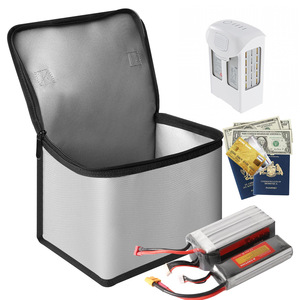 Sac de sécurité pour batterie au lithium, <span class=keywords><strong>prix</strong></span> le plus bas, fabrication en usine, réutilisable, avec fermeture éclair, anti-feu, anti-explosion - Product Image 4