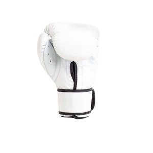 Gants d'entraînement en PU à logo personnalisé Gants de boxe enveloppants à la main Hommes Femmes 12oz/16oz Vêtements de sport pour arts martiaux Kick Boxing Style Sparring - Product Image 4
