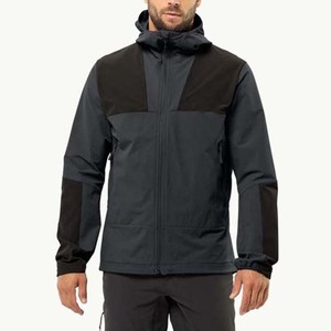 แจ็คเก็ตกันลมสำหรับผู้ชายกันลมกันน้ำมีซิปรูด - Product Image 6