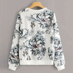 Sudadera de gran tamaño transpirable para mujer, jersey de manga larga, ropa de calle informal, Top para invierno - Product Image 2
