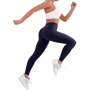 Mallas de Yoga para gimnasio de cintura alta para mujer, pantalones 100% de algodón para Fitness, mallas para mujer, vestido deportivo subido - Product Image 2