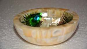 Tazón de ensalada reutilizable de nácar para uso prolongado, libre de químicos, para seguridad alimentaria a precio económico. - Product Image 3