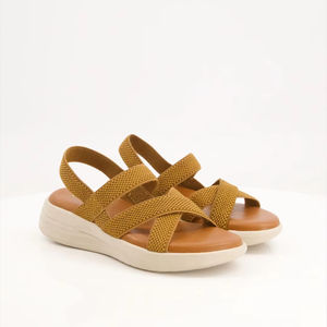 Wholesale Stylish New Summer <b>Beach</b> Sandal Lightweight Trendy Fashion Elastic Upper Flat Thick Sole Comfortable Breathable - Product Image 1