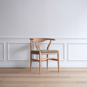 Chaise de salle à manger contemporaine de haute qualité avec cadre en bois de teck, hauteur réglable pour un usage domestique et commercial - Product Image 1
