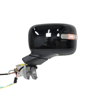 Ensemble de rétroviseurs pour Jeep Renegade BU 2015 2016 2017 2018 2019 2020-2022 Noir brillant Rétroviseurs latéraux chauffants Accessoires de voiture